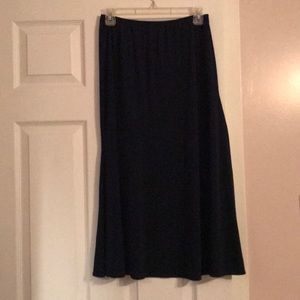 Kim Rogers navy skirt
